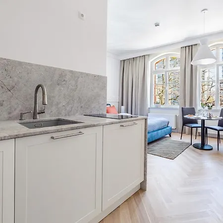 Grey - Waterlane Vintage Apartament Gdańsk
