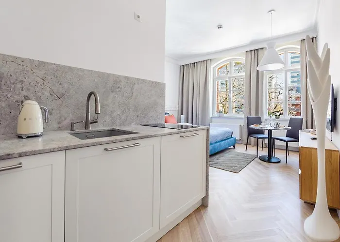 Grey - Waterlane Vintage Appartement Gdańsk